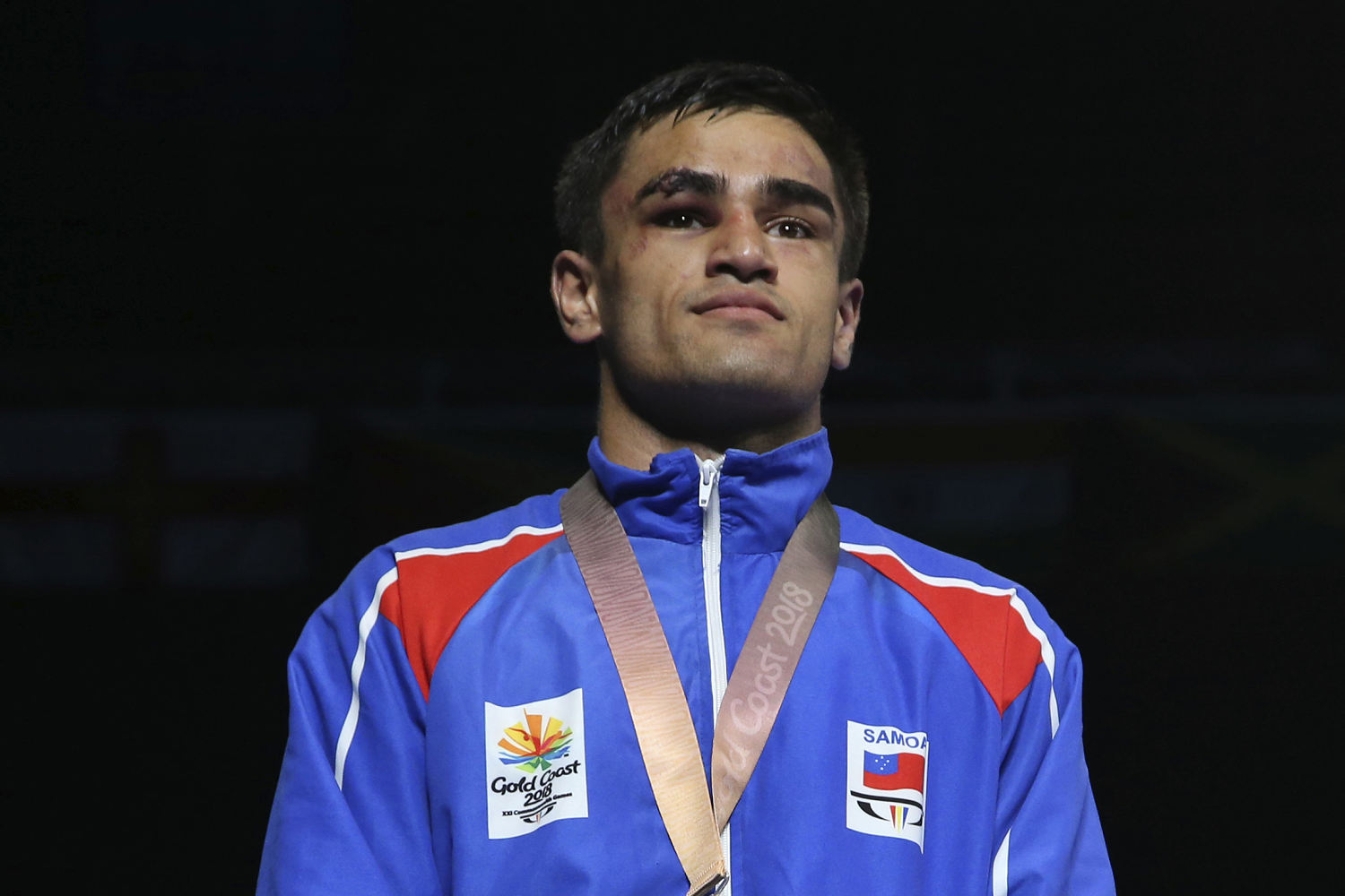 Samoan Olympic boxer opens up about continuing to fight after coach died in Paris 
