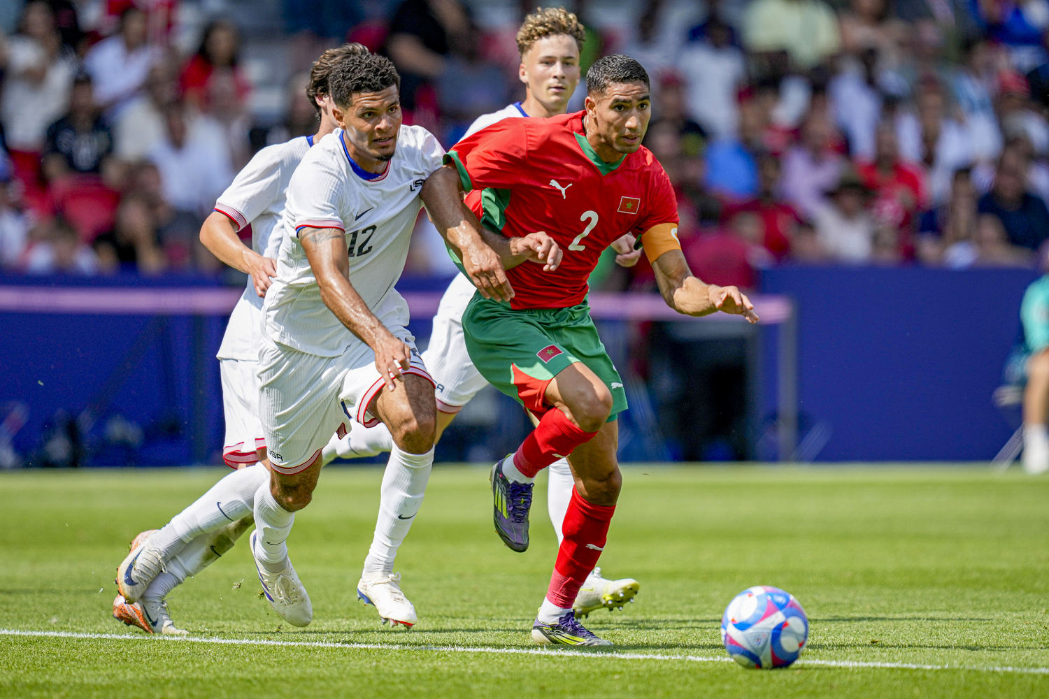 U.S. shown the door by Morocco, exits in quarterfinals of Olympic soccer 