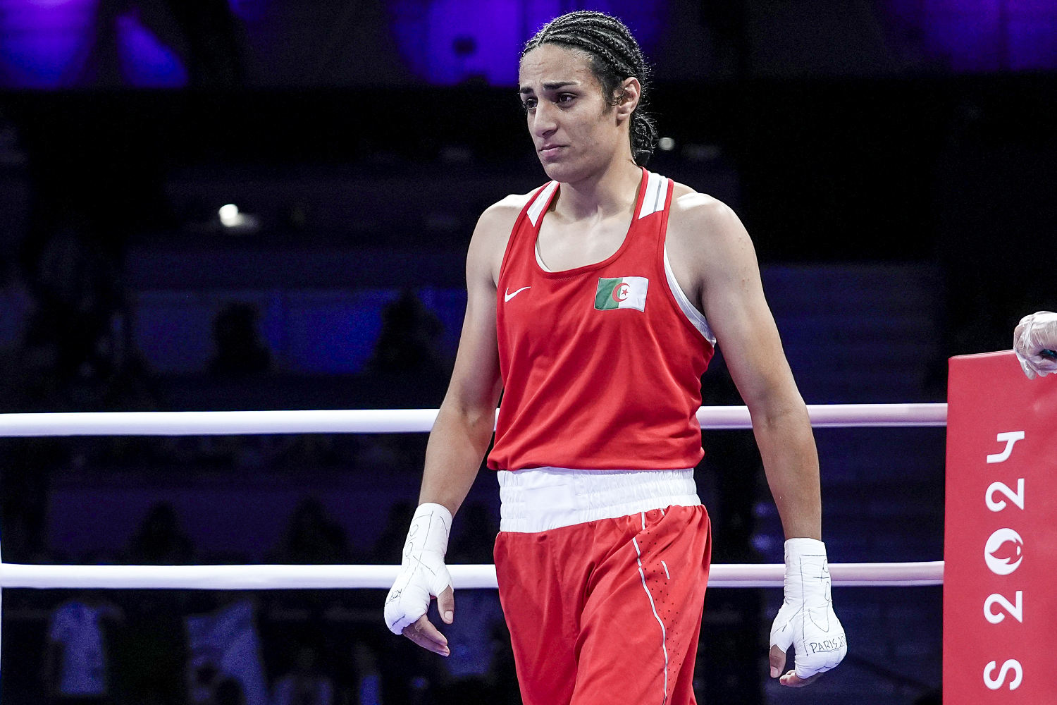 Olympic boxer at center of gender dispute calls for end to 'bullying' of athletes