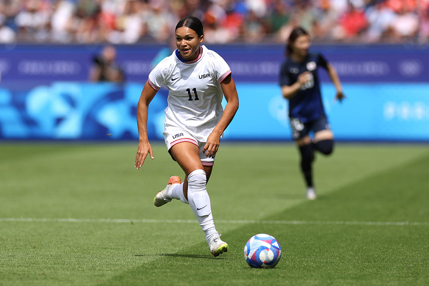 It's an Olympic rematch for the U.S. and Germany as women's soccer moves into semifinals