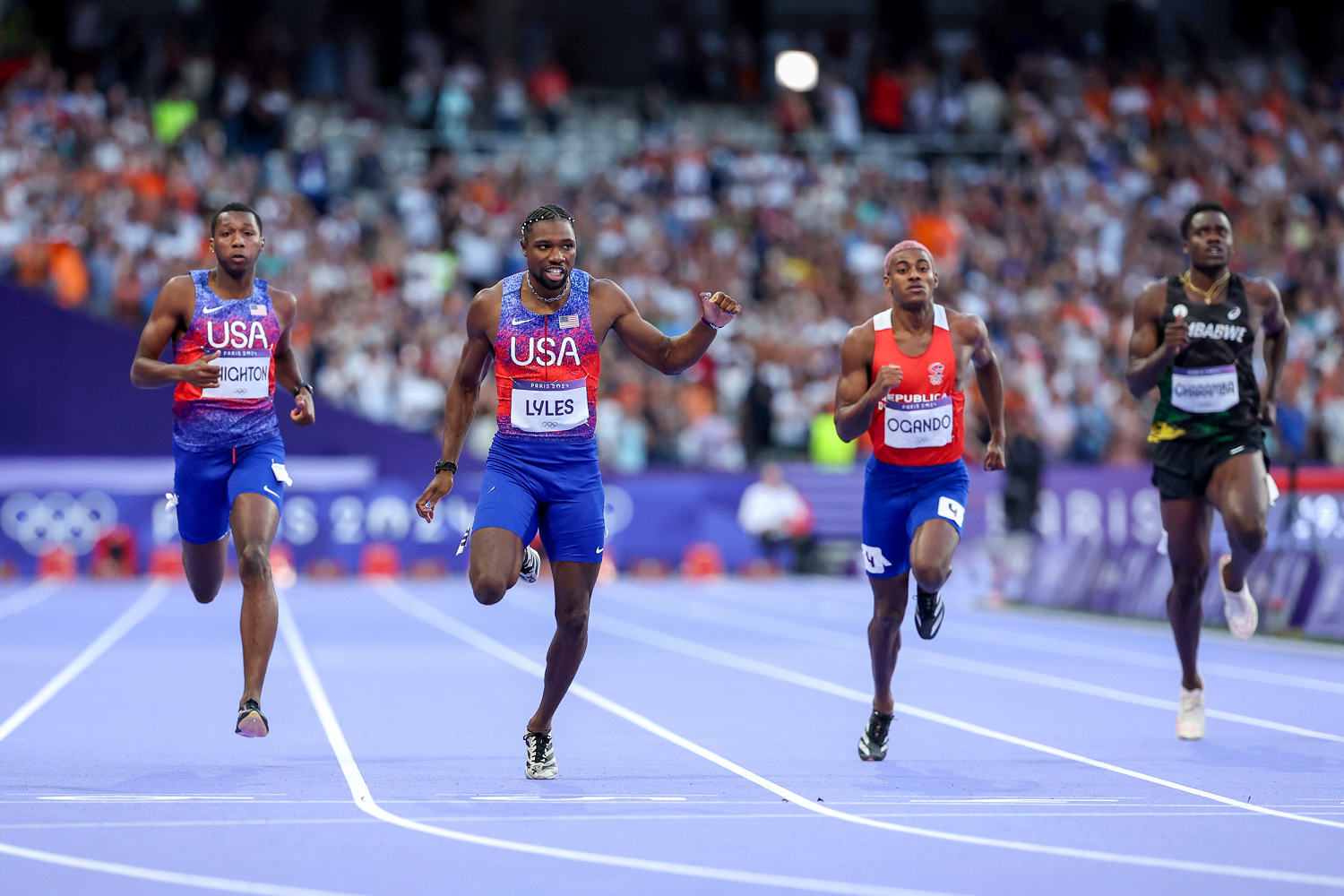 U.S. track star Noah Lyles takes bronze in 200-meter, says he tested positive for Covid