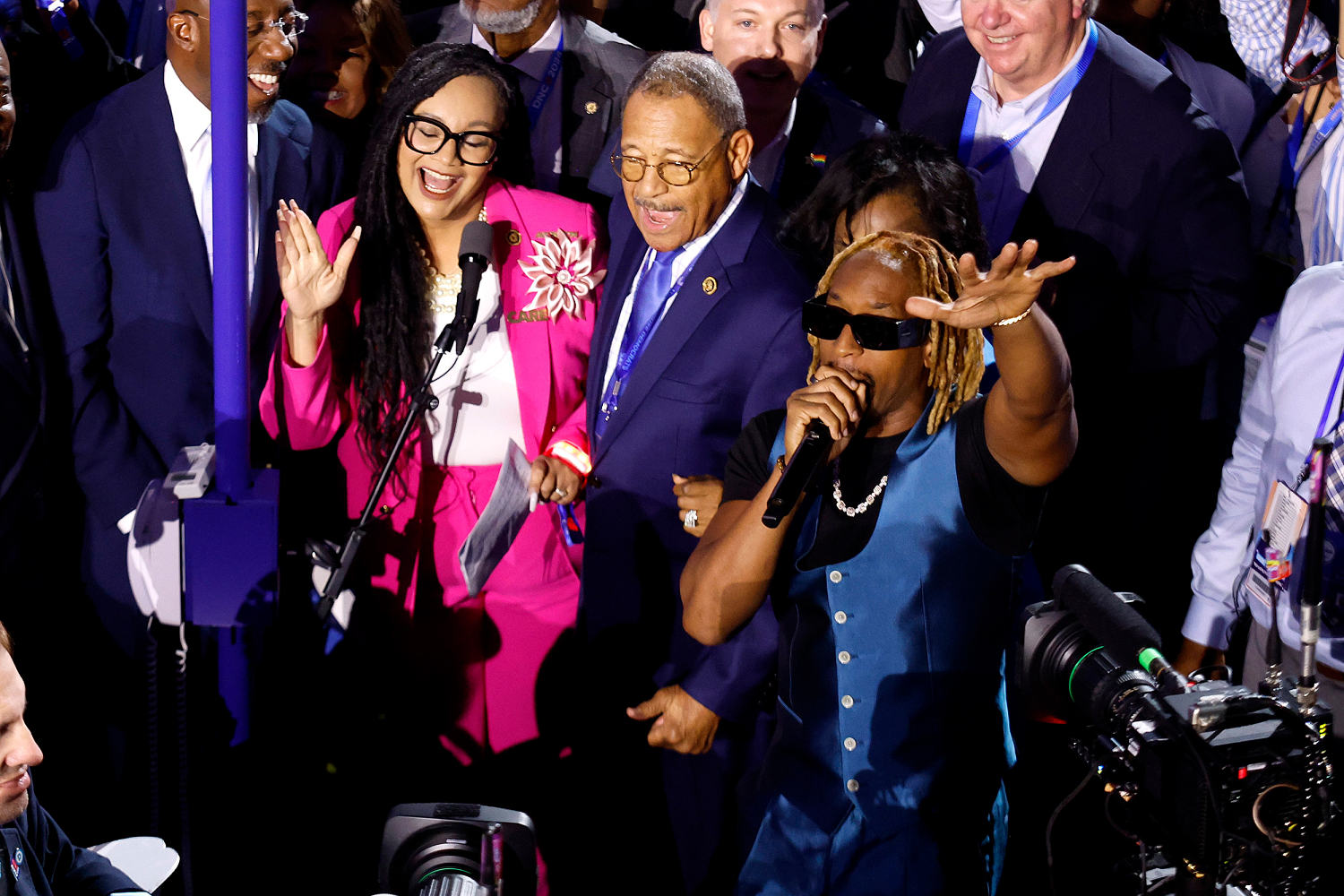 Lil Jon helps Democrats turn up for Kamala Harris