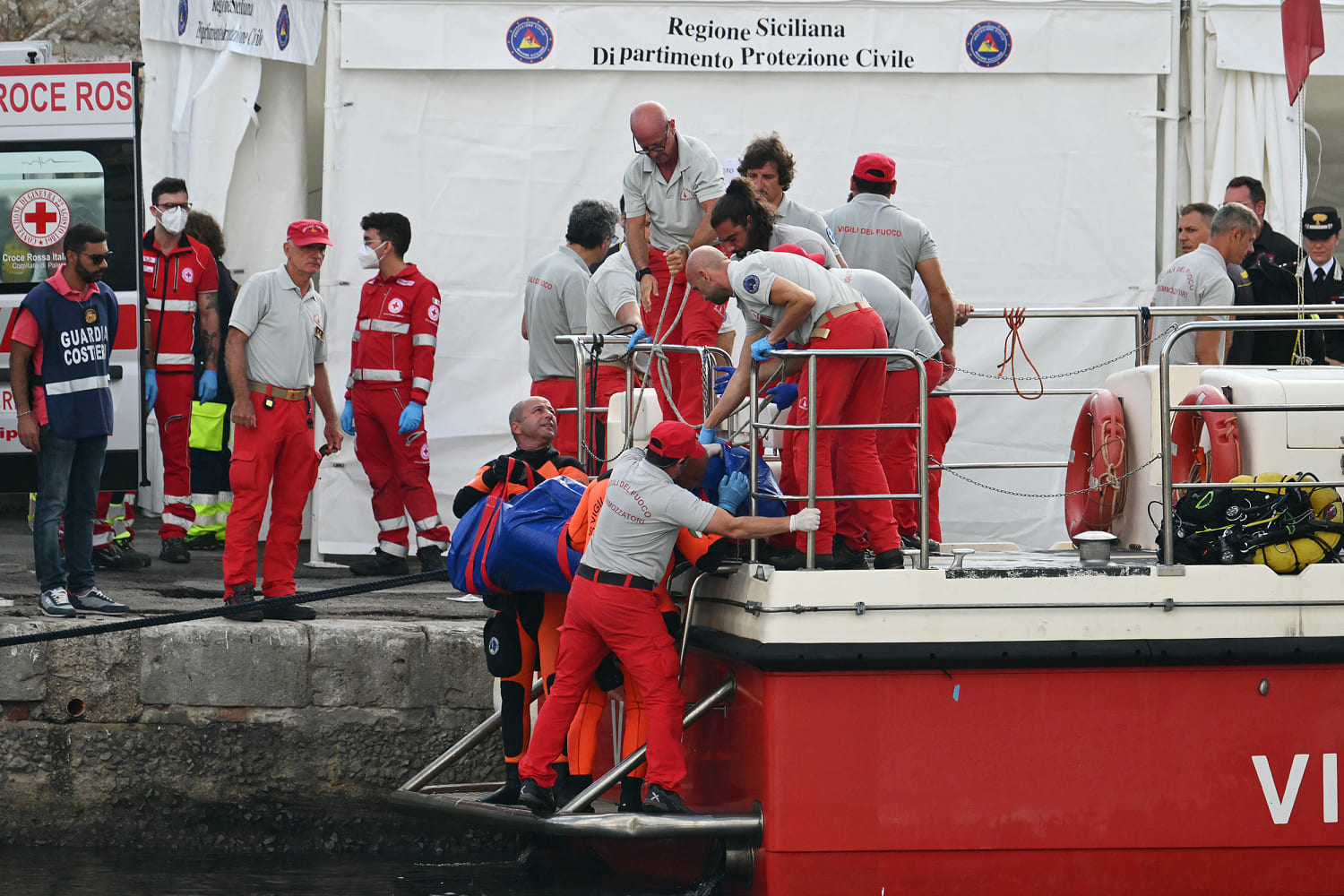 Fifth body recovered as sunken superyacht search enters final stages