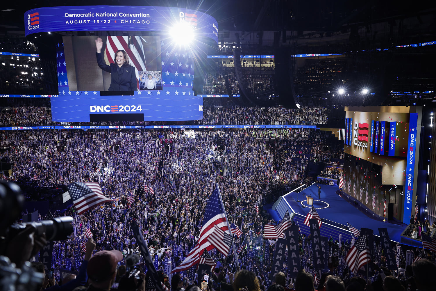 The Democratic convention's surprise guest: Covid