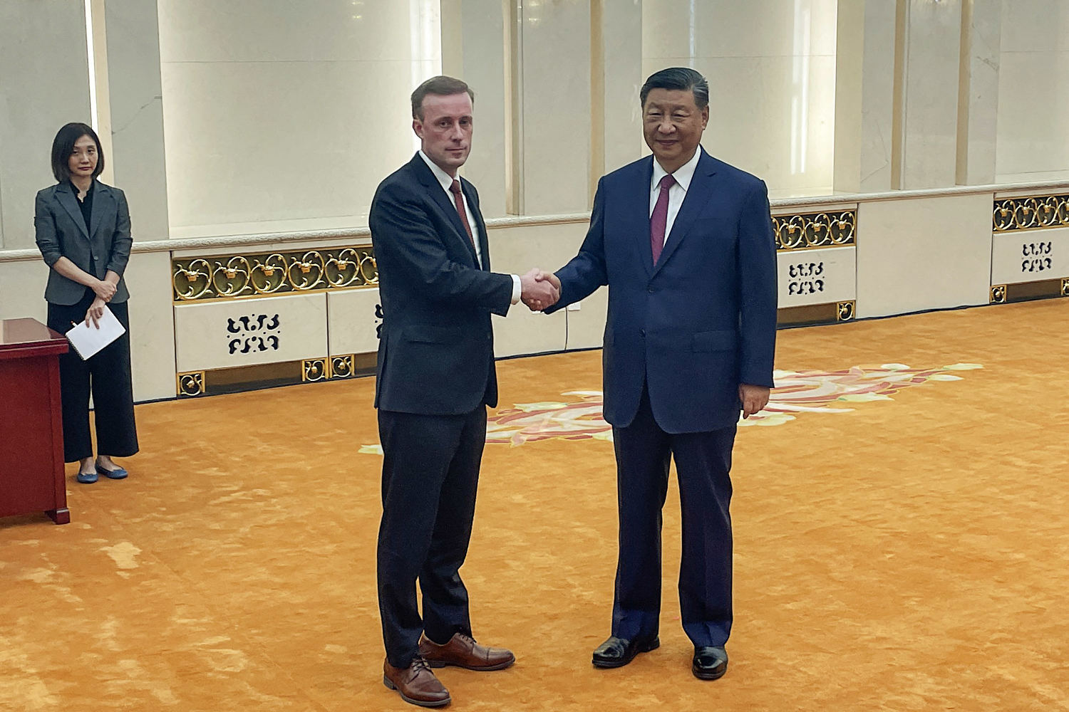 National security adviser Jake Sullivan meets with China’s Xi in Beijing