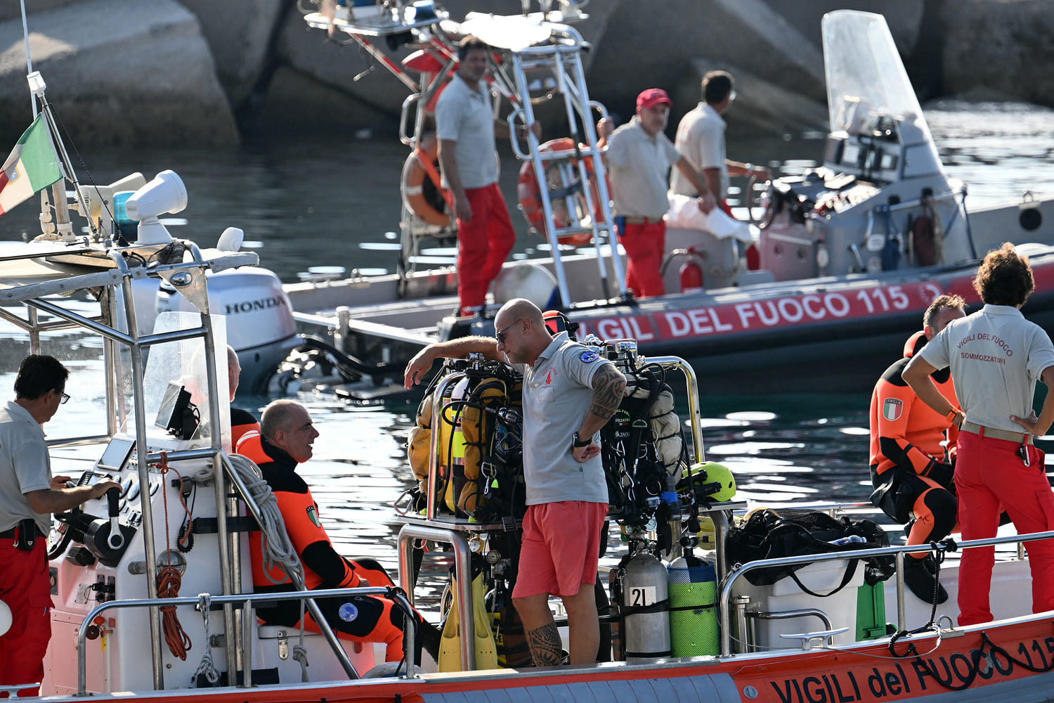 Body of last person missing from sunken superyacht found off Sicily