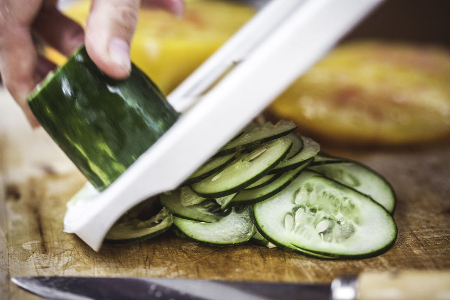 Mandolines are for slicing cucumbers — not your hand. How to stay safe while using the tool