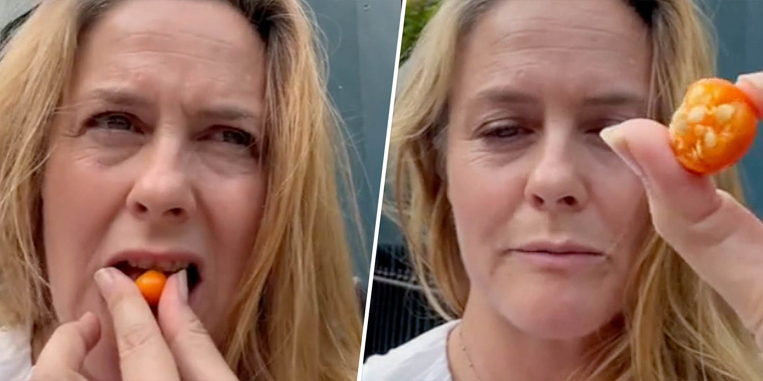 Alicia Silverstone updates concerned fans after tasting poisonous fruit in TikTok video