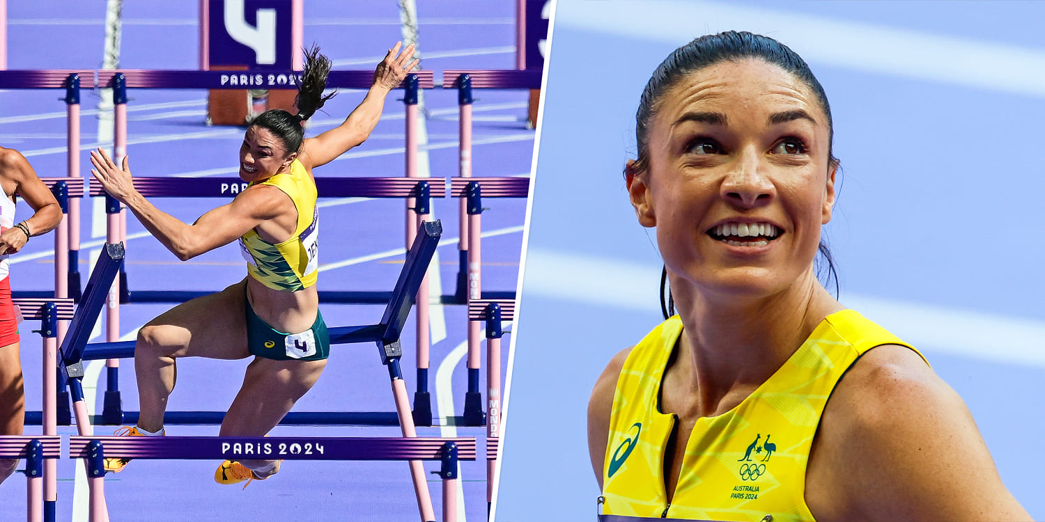 Aussie Michelle Jenneke injured her hamstring — then she raced again