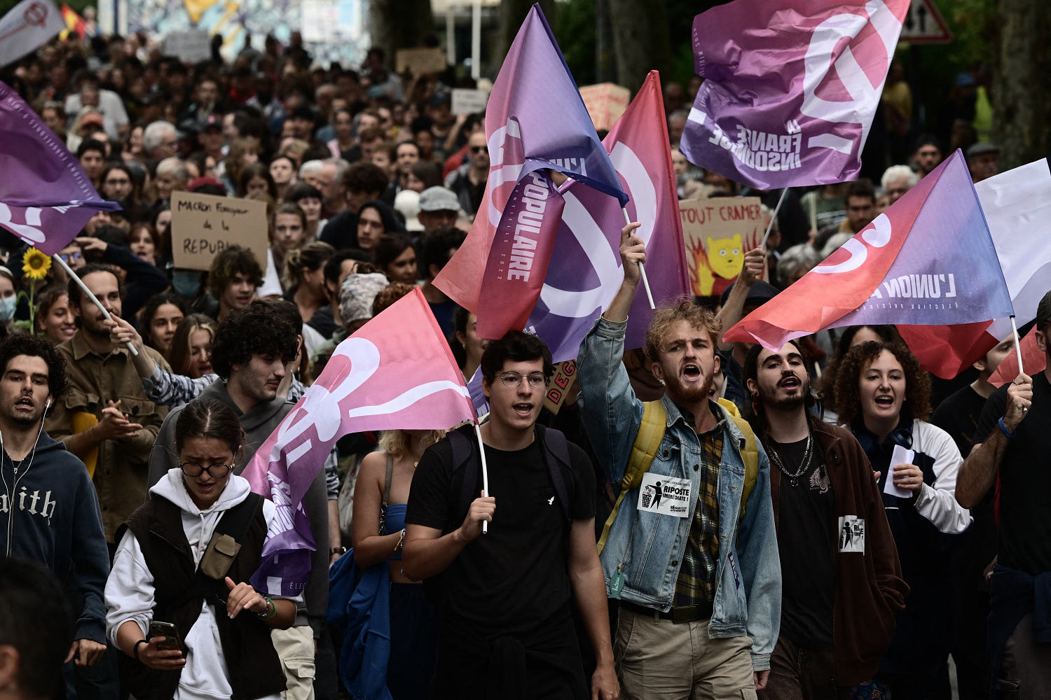 France’s left rage at Macron for shutting them out of power despite election victory