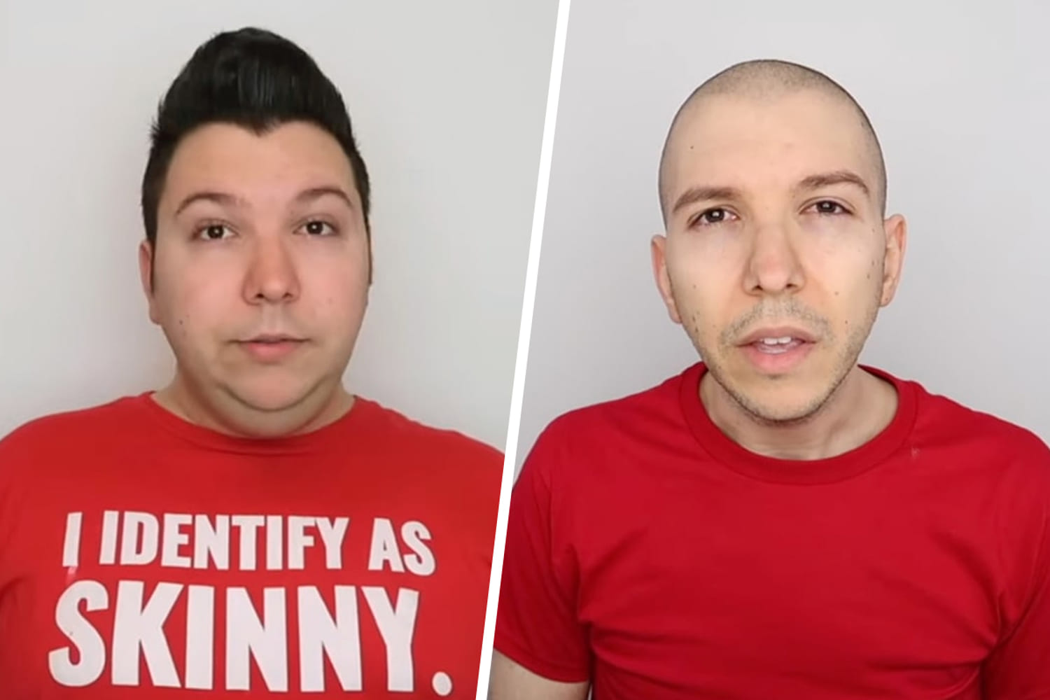 YouTuber pulls off yearslong prank, bamboozling viewers with secret weight loss