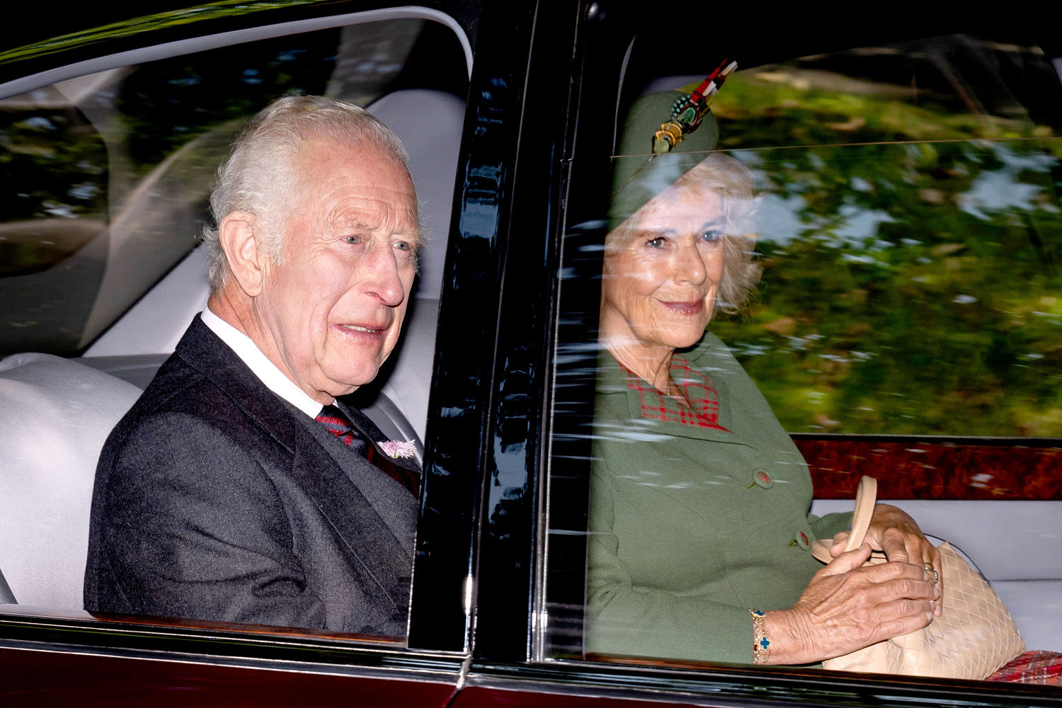 King Charles attends church prayers on the anniversary of Queen Elizabeth’s death