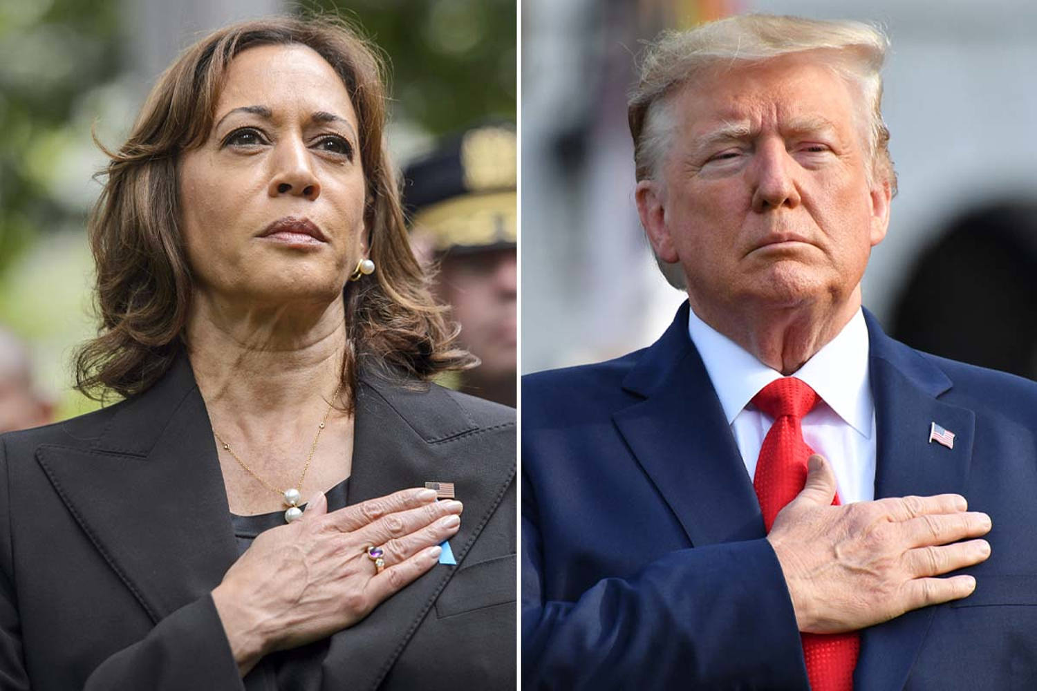 Harris and Trump attend same 9/11 event hours after their first debate