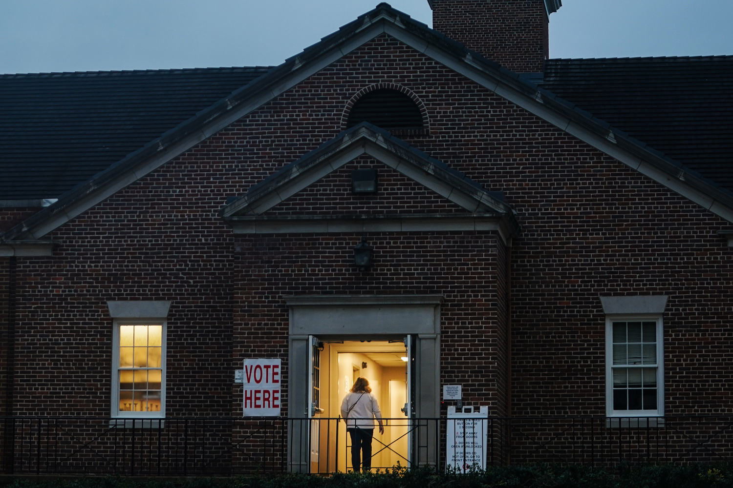 The first general election ballots of the presidential race are in the mail