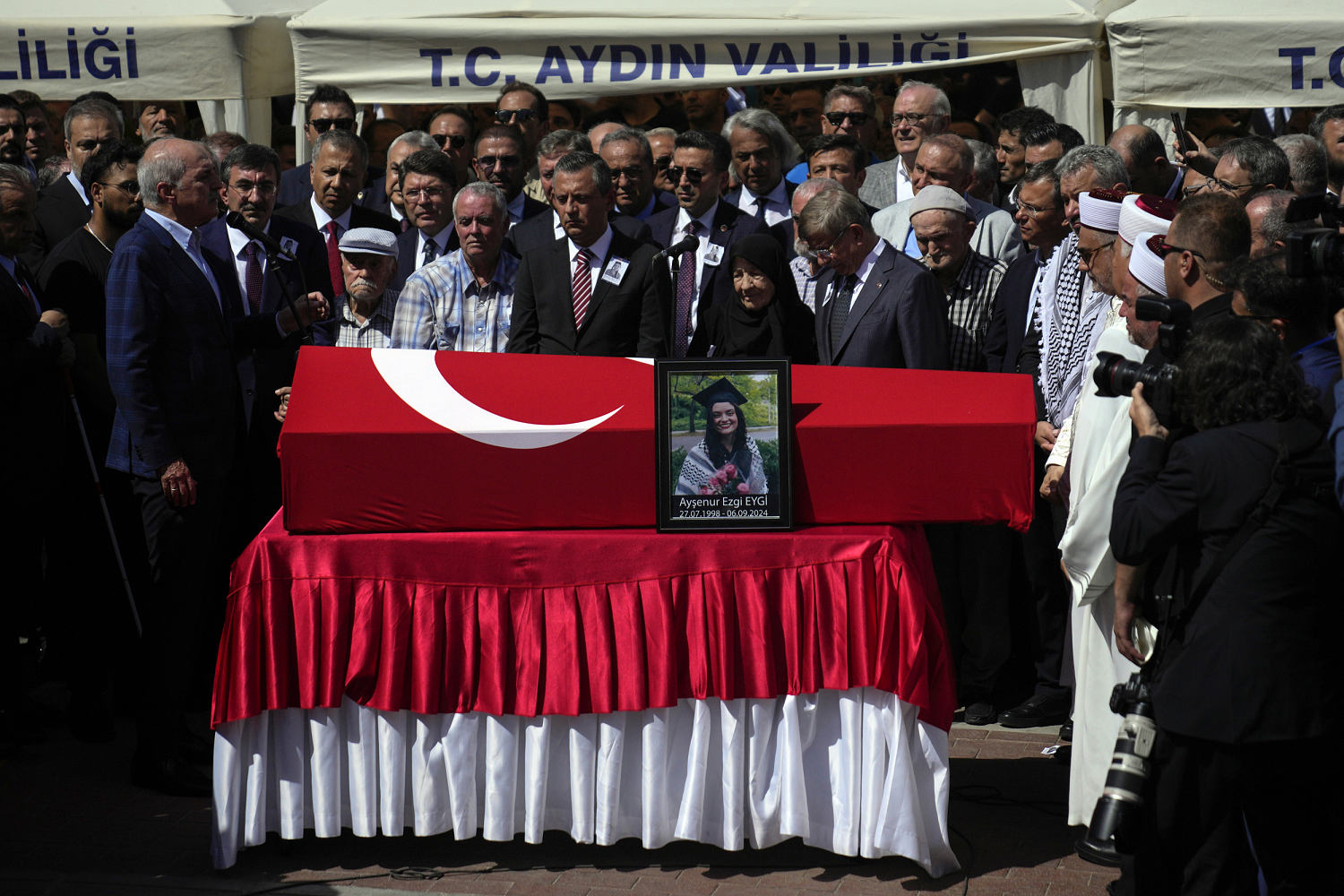 American activist killed by Israeli fire in West Bank is buried in Turkey