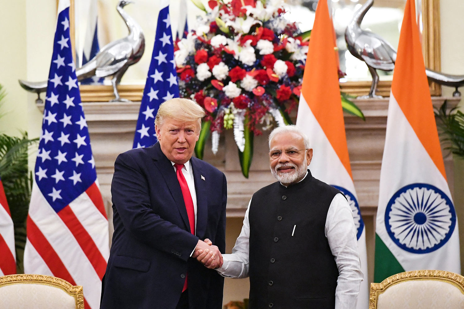 Trump says he will meet with Indian Prime Minister Narendra Modi next week