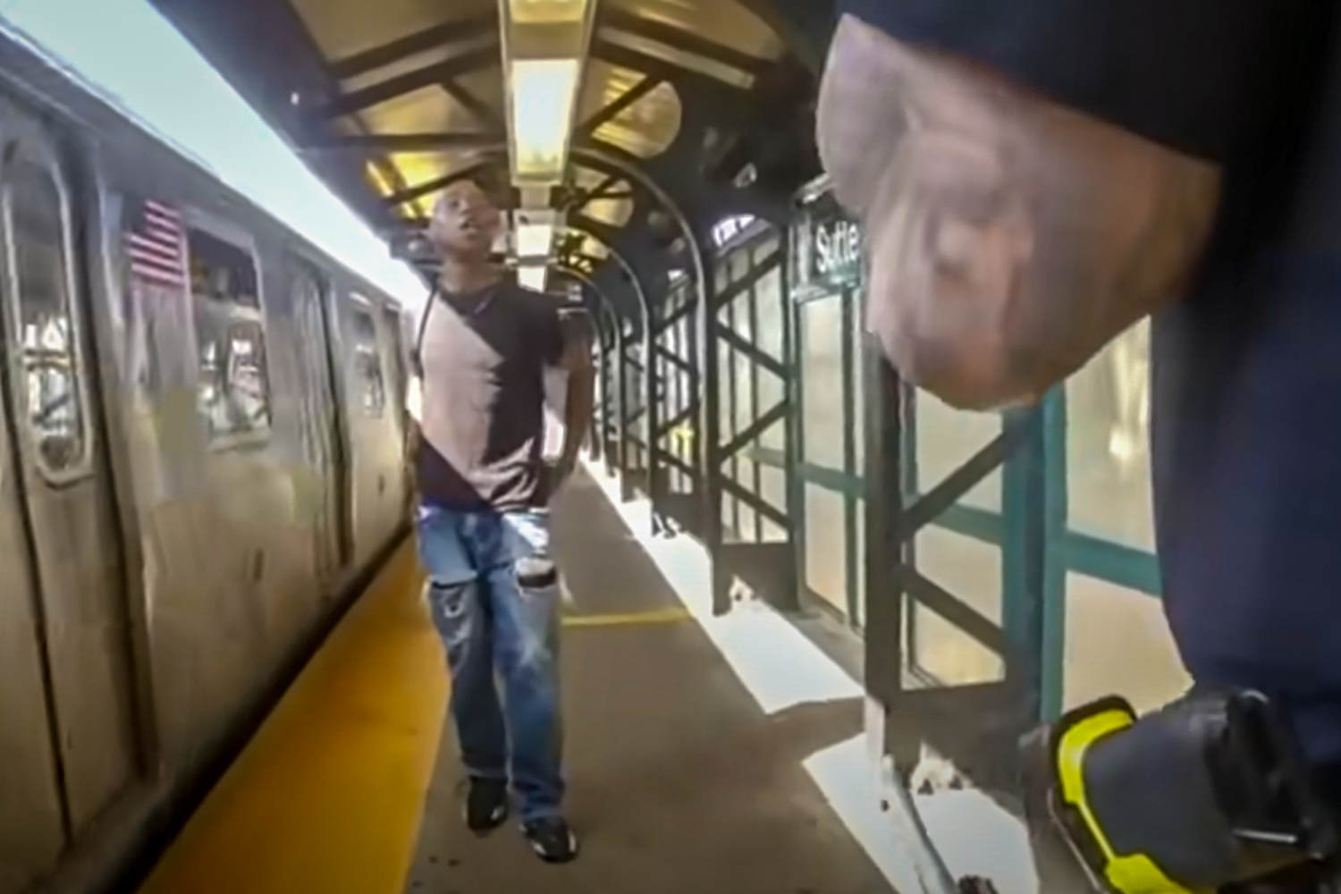 NYPD releases bodycam footage of police shooting at Brooklyn subway platform