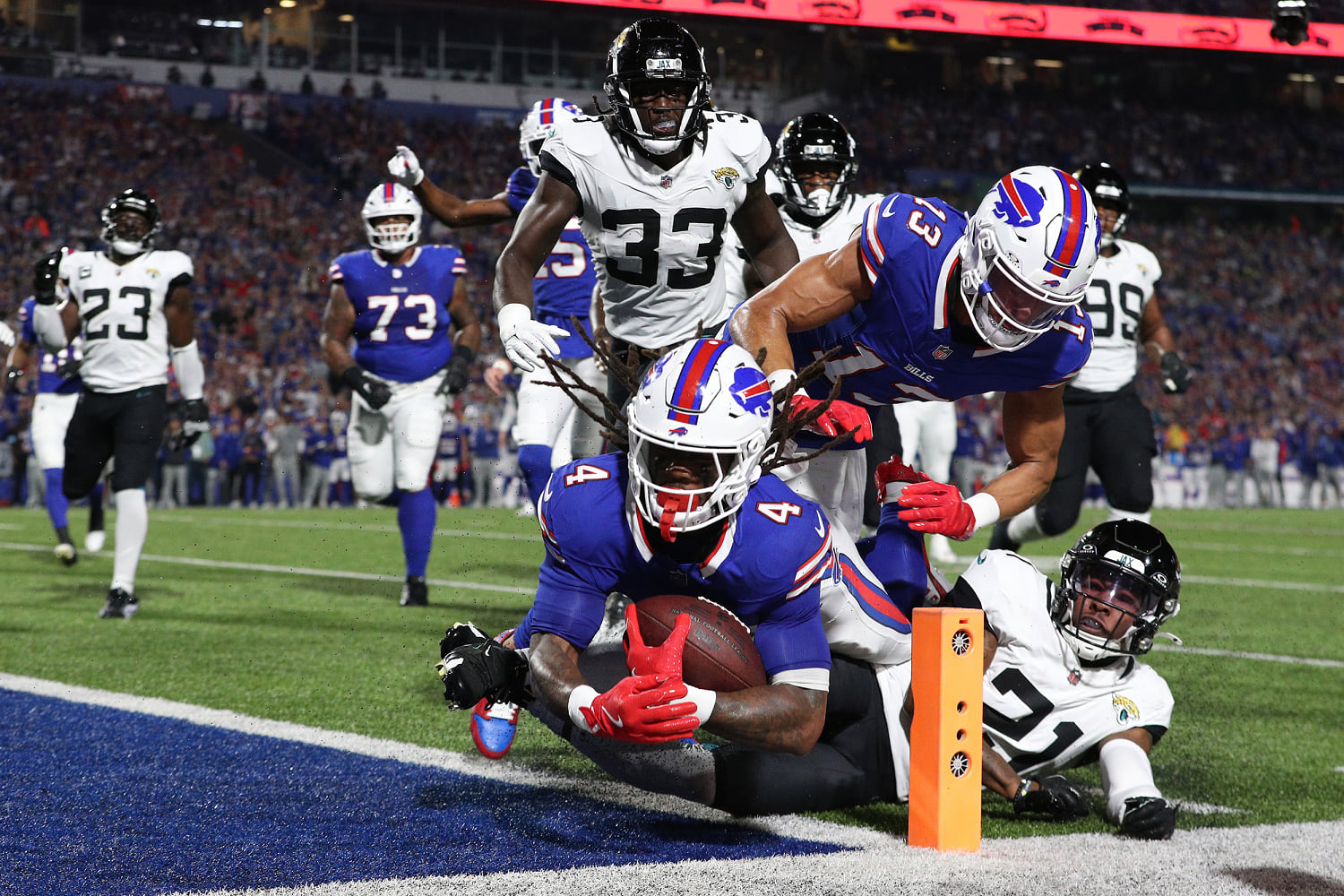 Bills host Jaguars while Commanders face Bengals in Monday night football