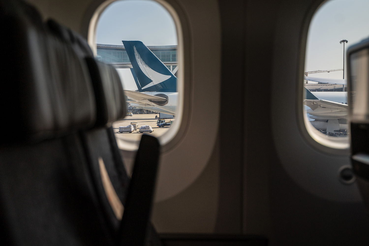 Hong Kong’s Cathay Pacific bans couple over reclining seat argument