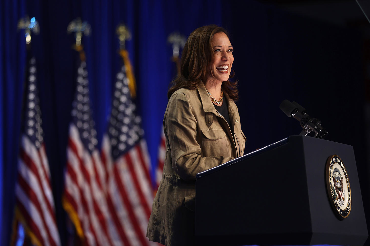 Kamala Harris' tough-on-migration pitch at the border points to a shifting national mood