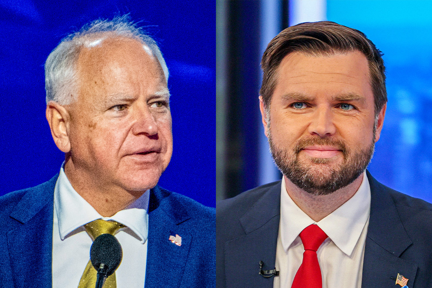 JD Vance and Tim Walz gear up for Tuesday's VP debate