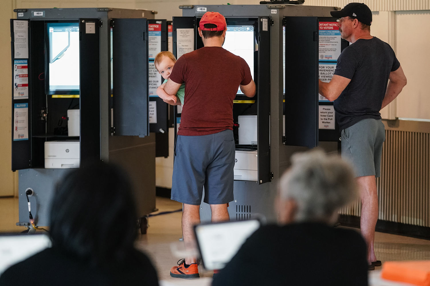 Democrats sue Georgia election board over new rule requiring hand-counting of ballots