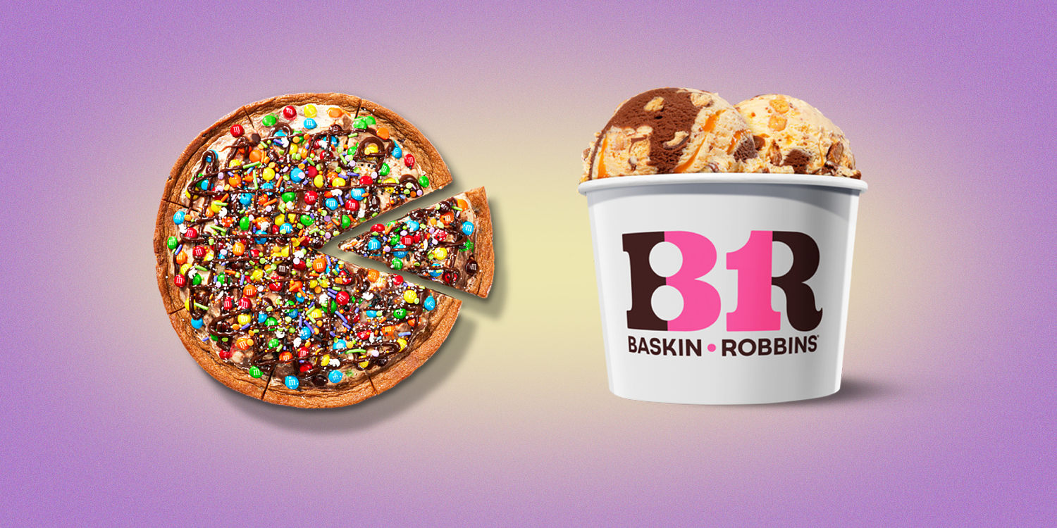 Baskin-Robbins drops a Halloween-themed pizza made out of ice cream and cookies