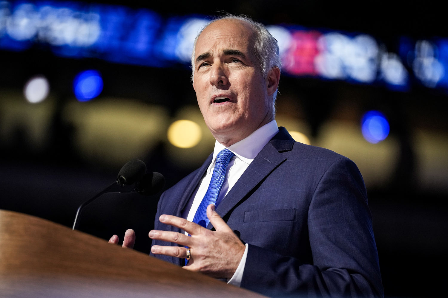 Bob Casey zeroes in on ‘greedflation’ message in key Pennsylvania Senate race