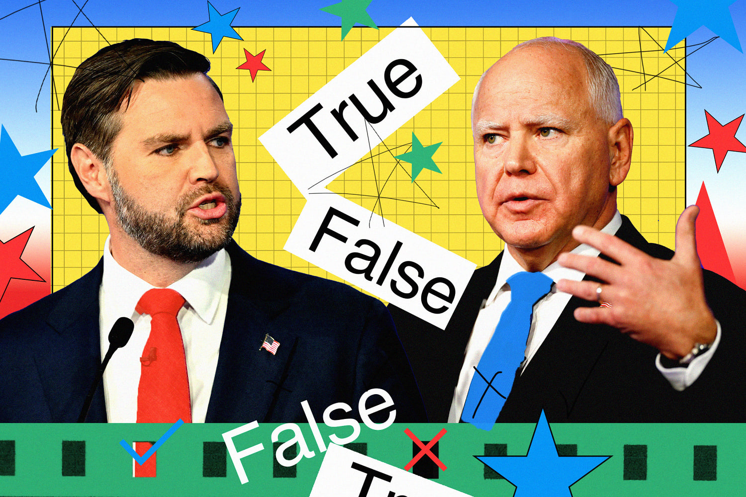 Fact-checking the VP debate between Vance and Walz