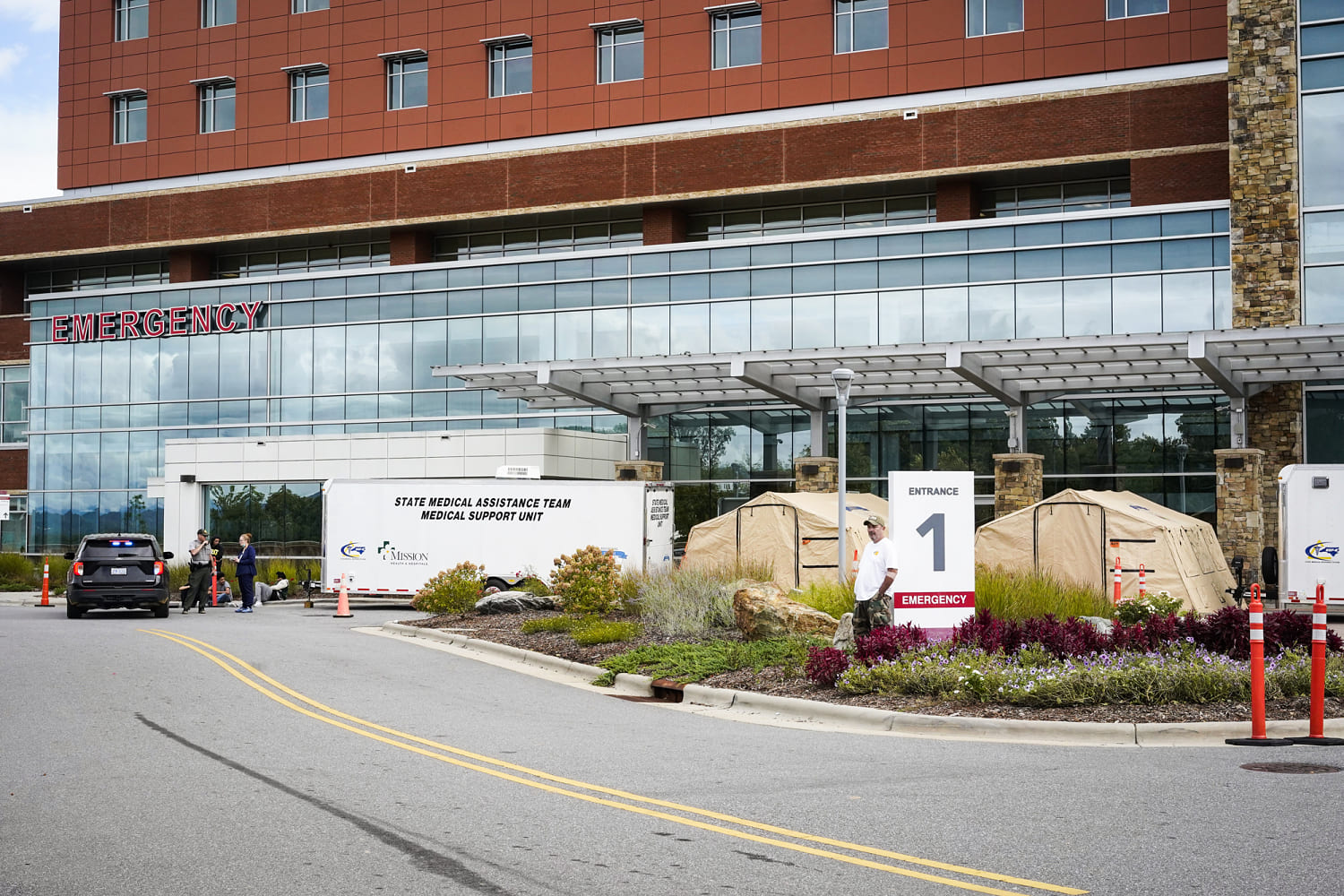 At Asheville’s Mission Hospital, workers describe the dire conditions after the storm