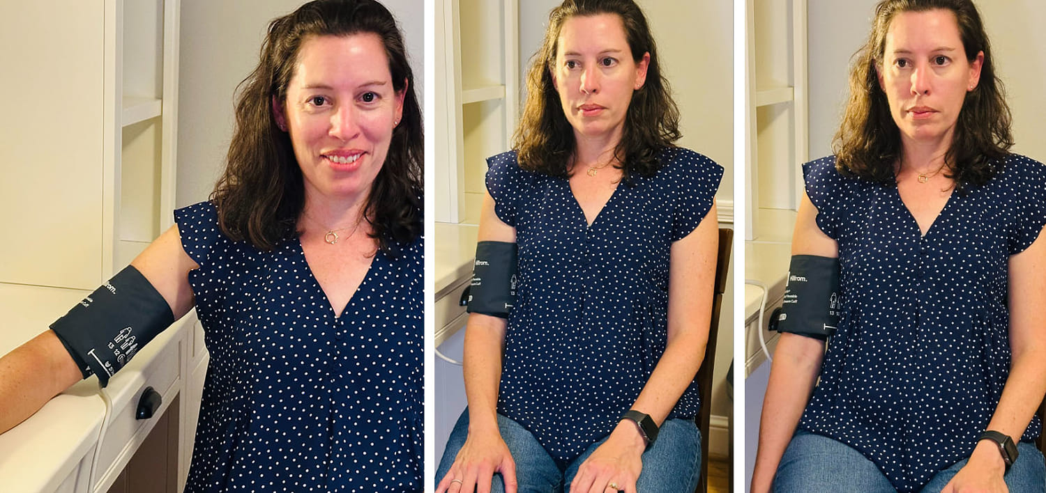 During blood pressure check, there's a right way and wrong way to hold your arm, study finds