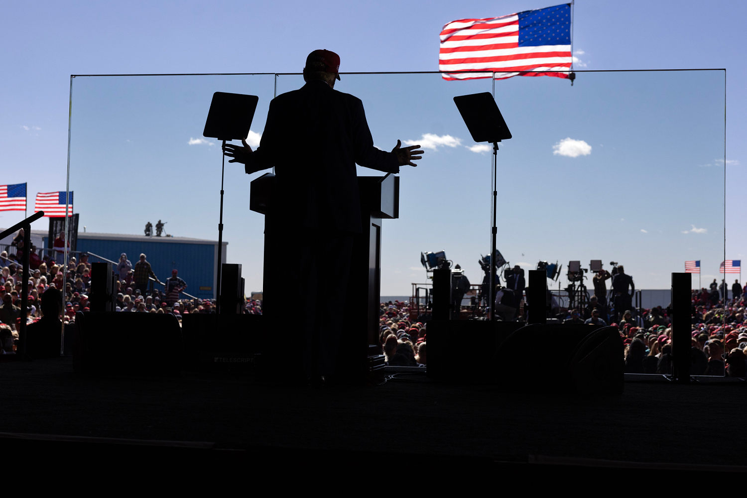 Trump suggests immigrants have 'bad genes' after slamming Biden's border policing