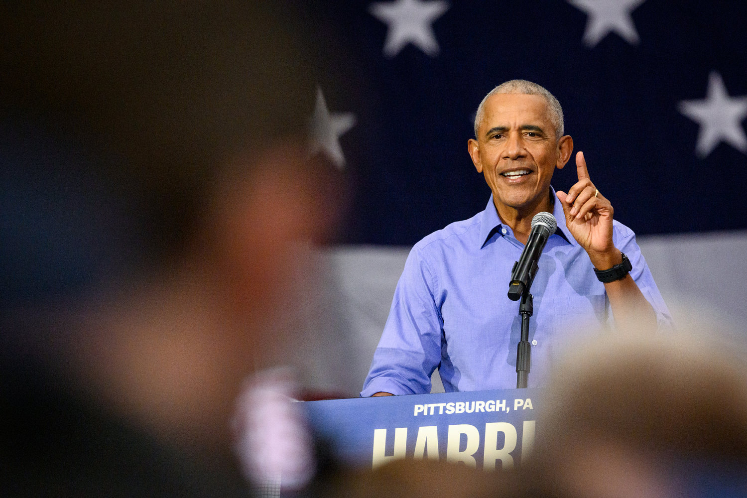 Obama on the campaign trail has one particularly tough crowd: Young Black men