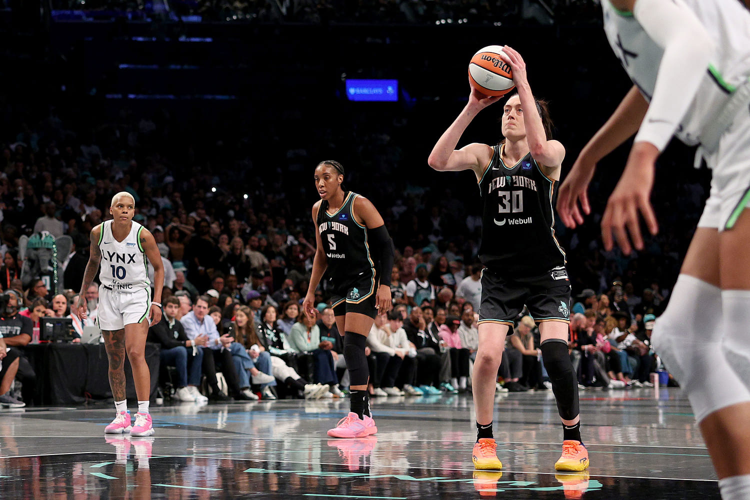 WNBA star Breanna Stewart made amends for free throw miss in Liberty's championship win