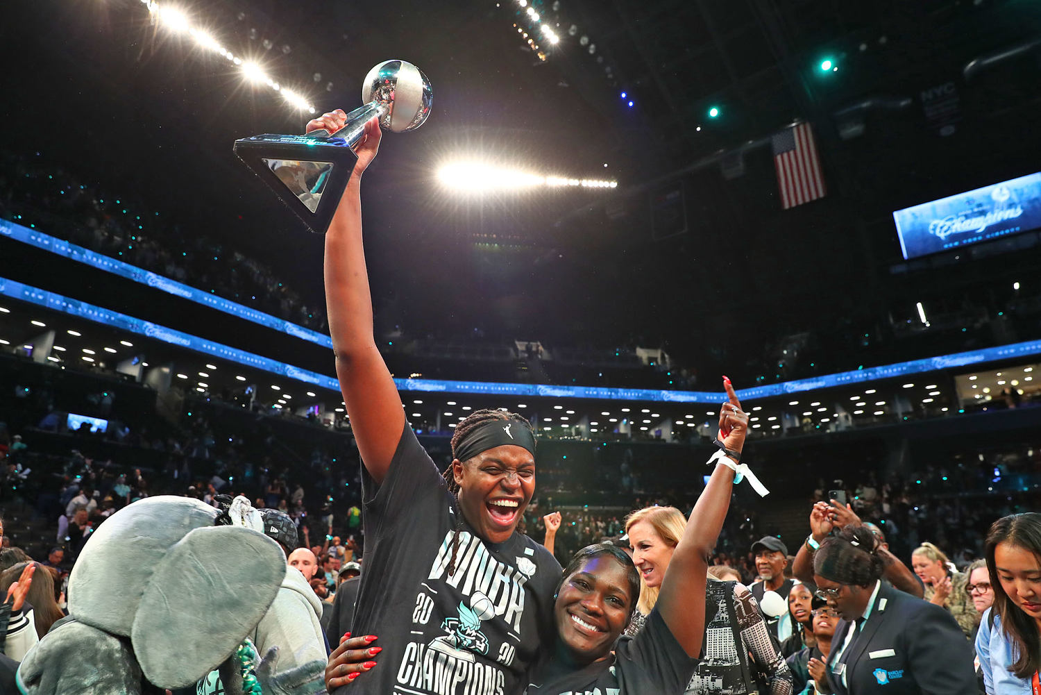 New York Liberty win their first WNBA championship in franchise history