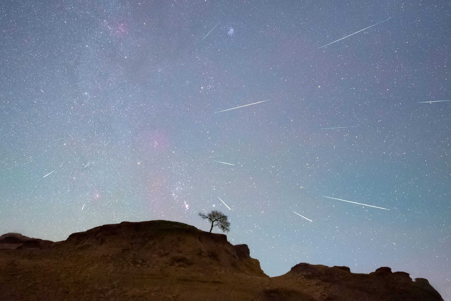 November brings a bonanza of meteor showers