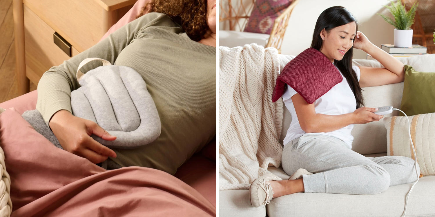 The best heating pads for treating sore muscles and menstrual cramps
