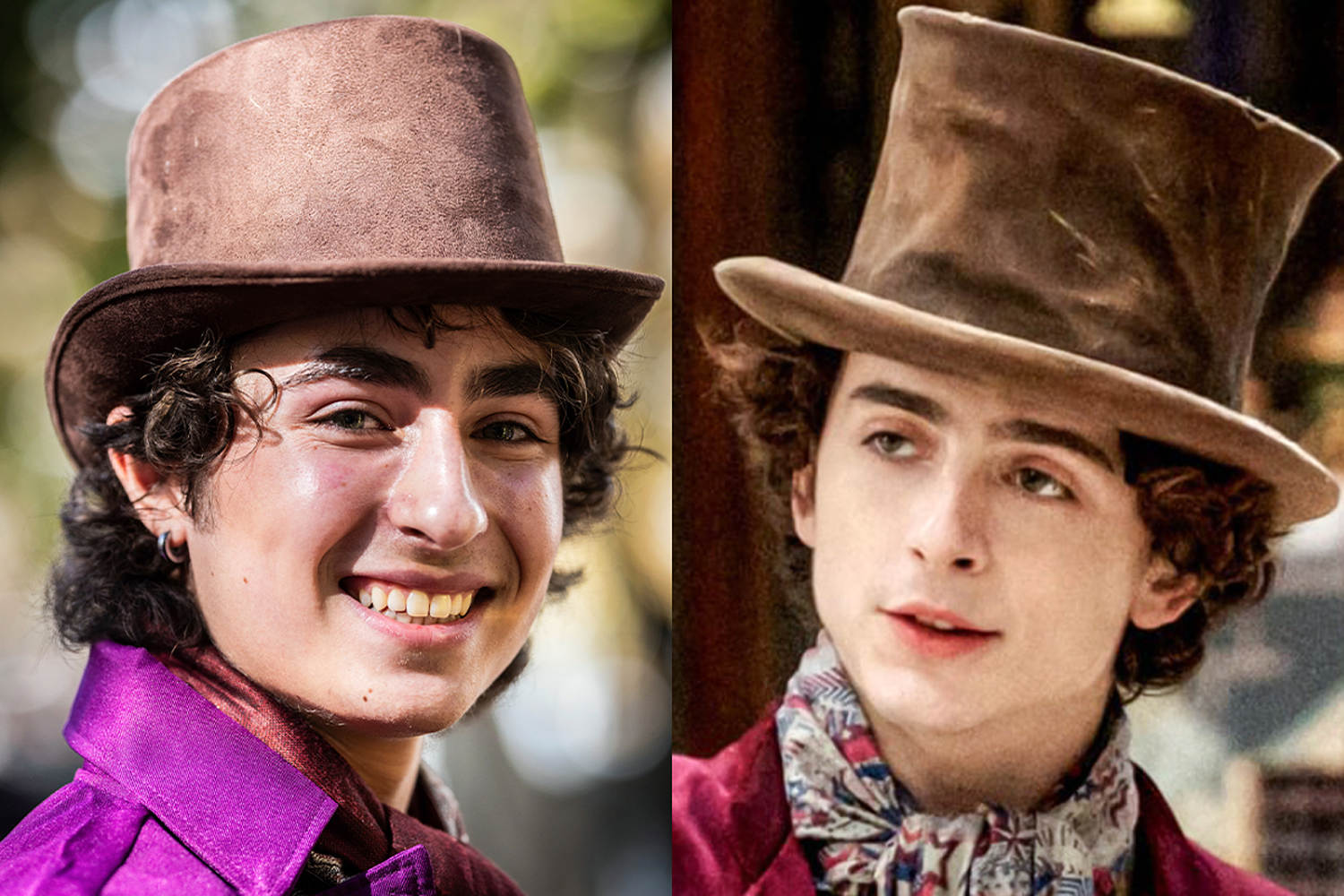 Timothée Chalamet crashes lookalike contest in New York City