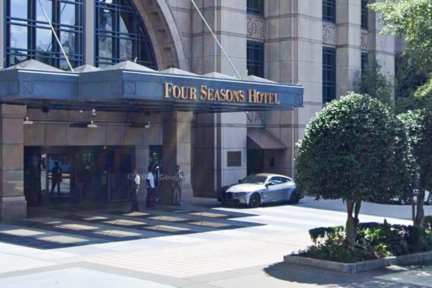 Shots fired at Atlanta Four Seasons Hotel building, suspect in custody