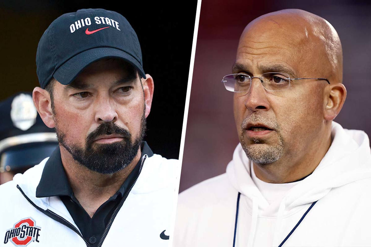 It's a clash of the coaches as rivals Ohio Sate vs. Penn State square off