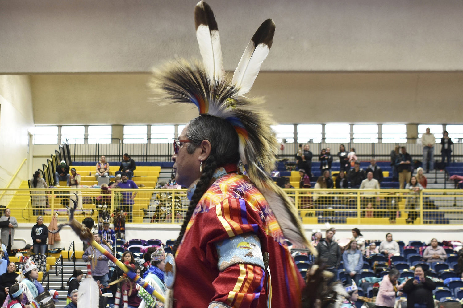 Eagle feathers play a sacred role in powwows. Poachers are exploiting the high demand