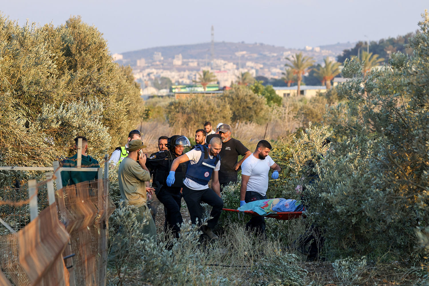 Rocket barrage kills 7 in Israel as U.S. pushes for cease-fires in Lebanon and Gaza