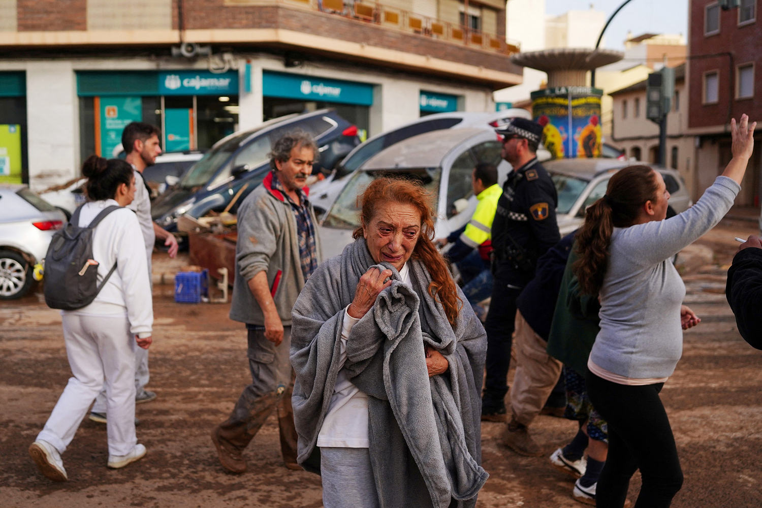 Photos show devastating flash floods that killed at least 95 people in Spain