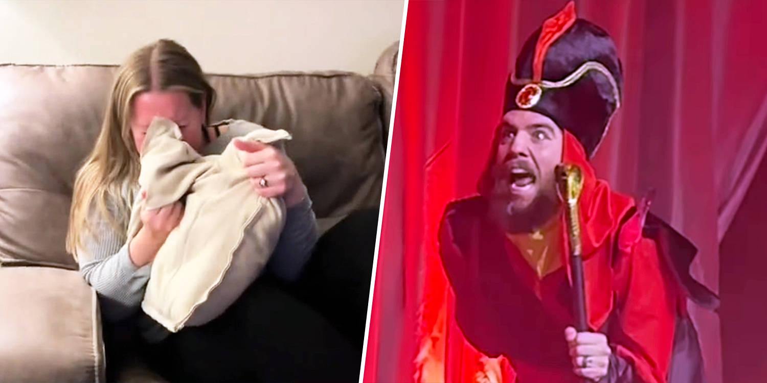 Woman with lifelong ‘irrational’ fear of Jafar pranked in the funniest possible way