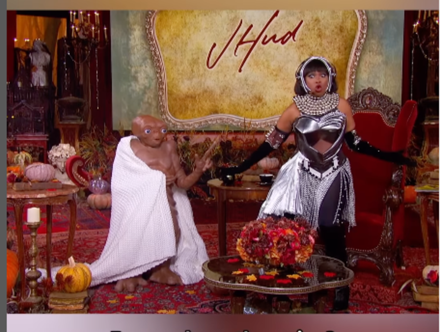 Janelle Monáe goes full E.T. as celebrities don costumes to mark Halloween