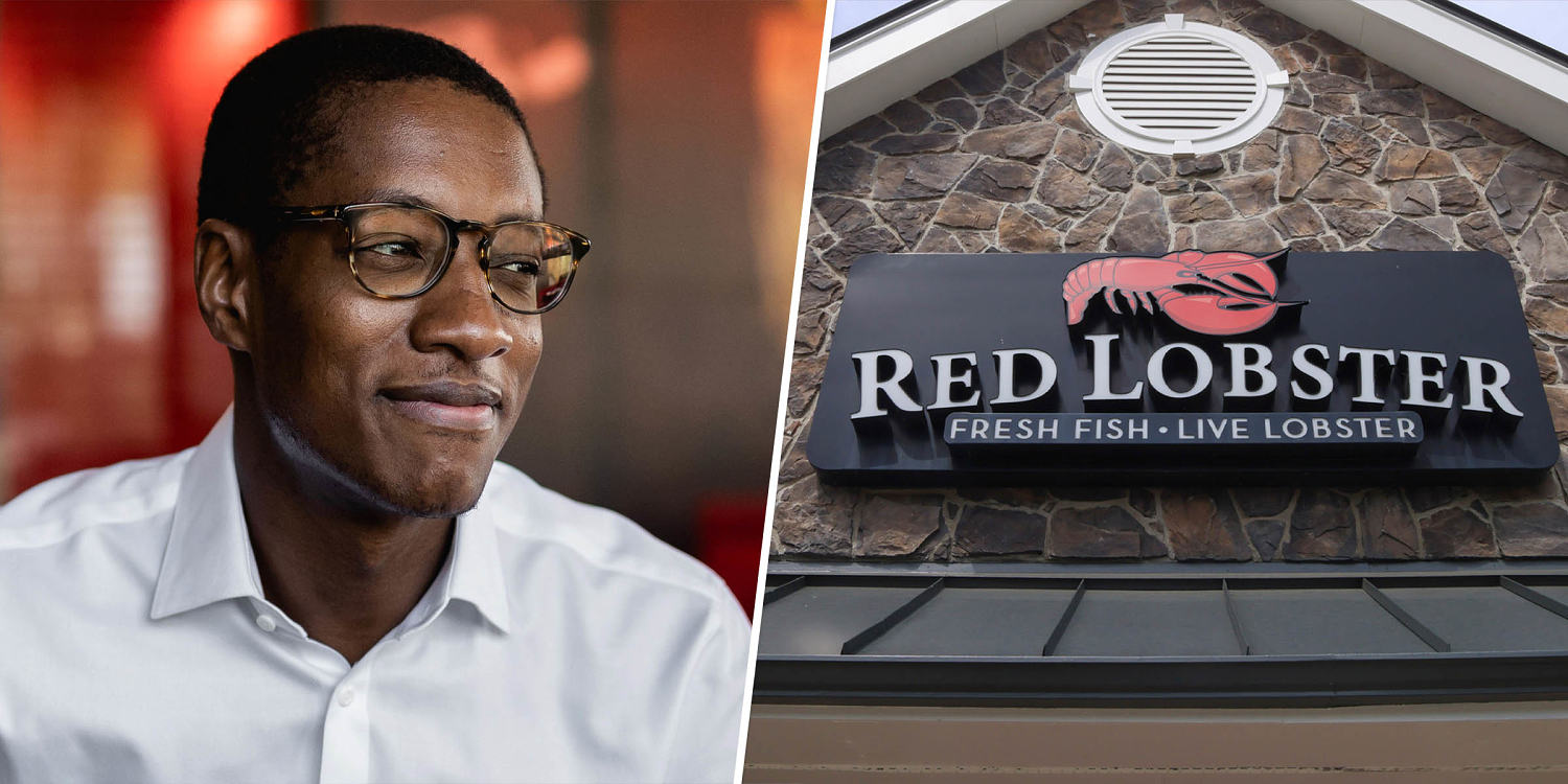 Red Lobster's new 35-year-old CEO reveals how he feels about bringing back endless shrimp