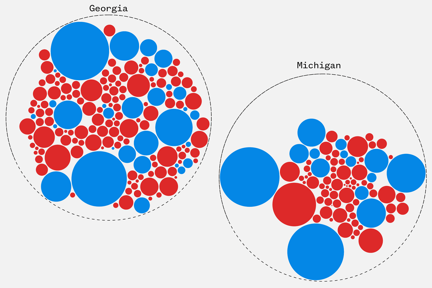 Tracking the remaining votes in key swing states