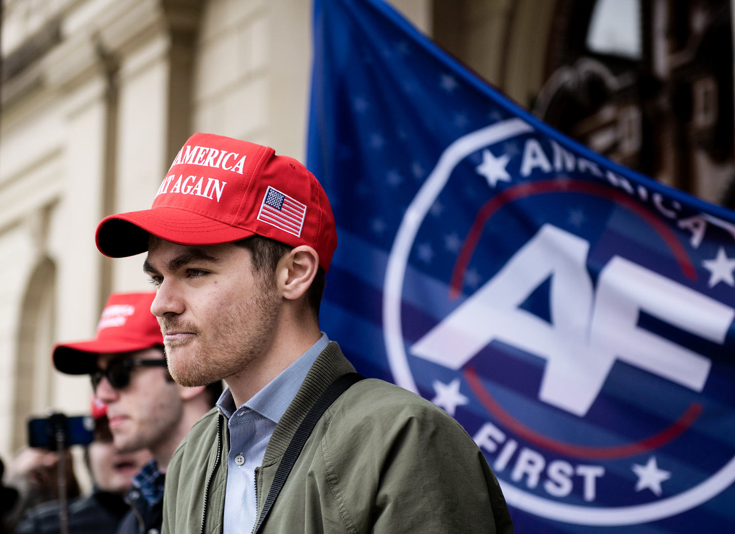 Nick Fuentes confronted at his home after 'your body, my choice' refrain goes viral