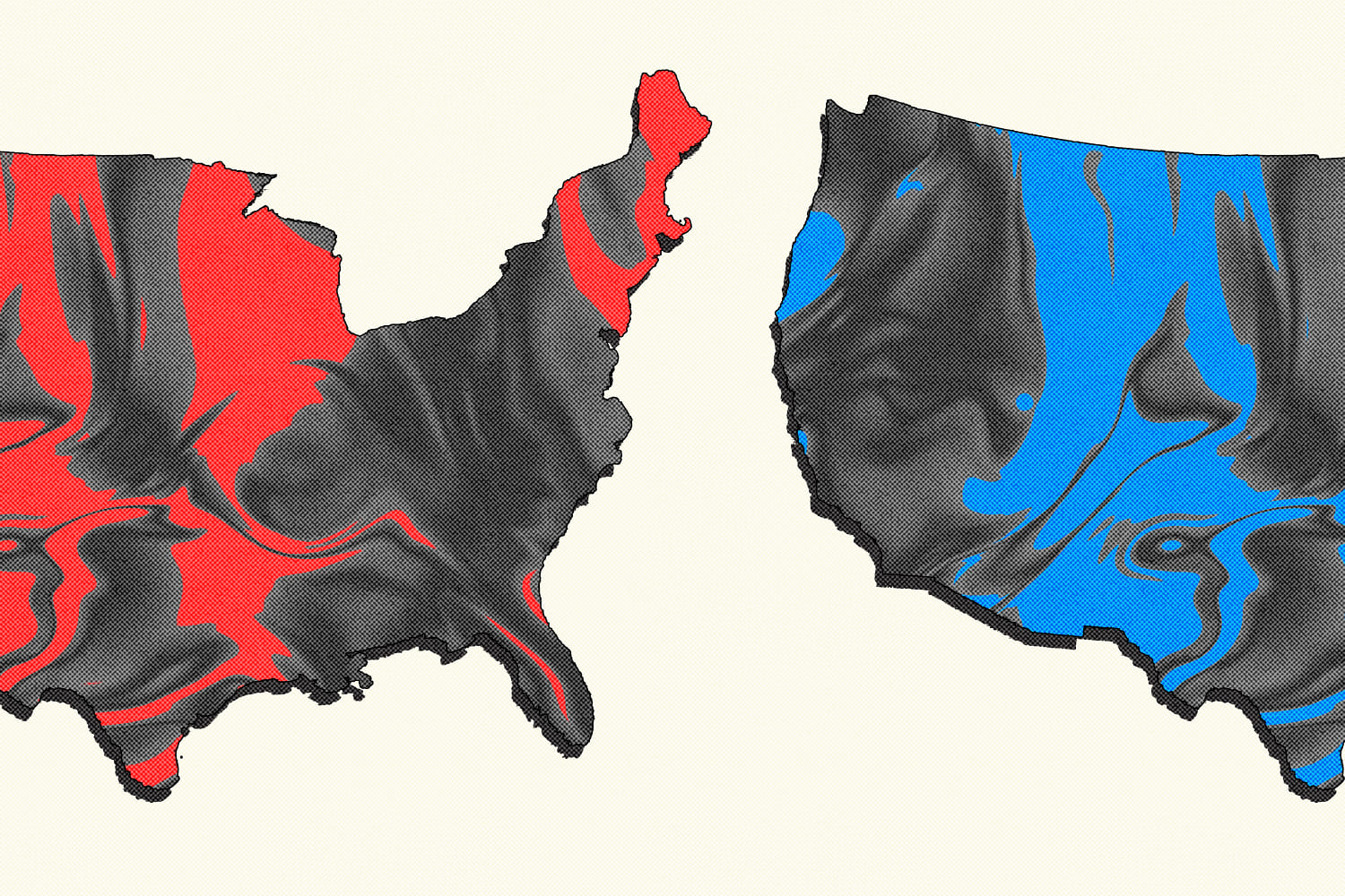 What are red and blue 'mirages,' and how election night vote counts make it hard to tell who will win