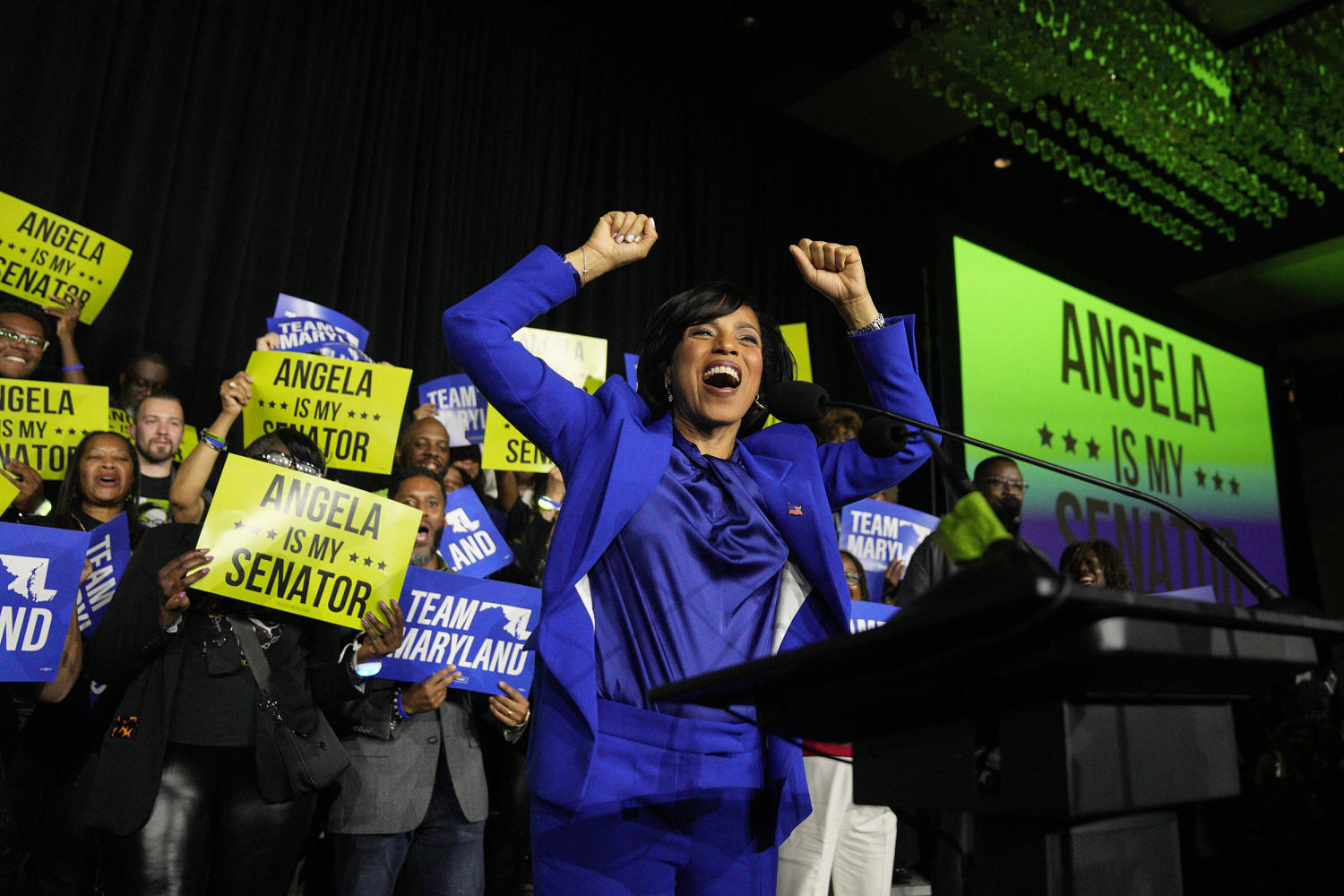 Angela Alsobrooks wins Maryland Senate race, defeating Republican Larry Hogan